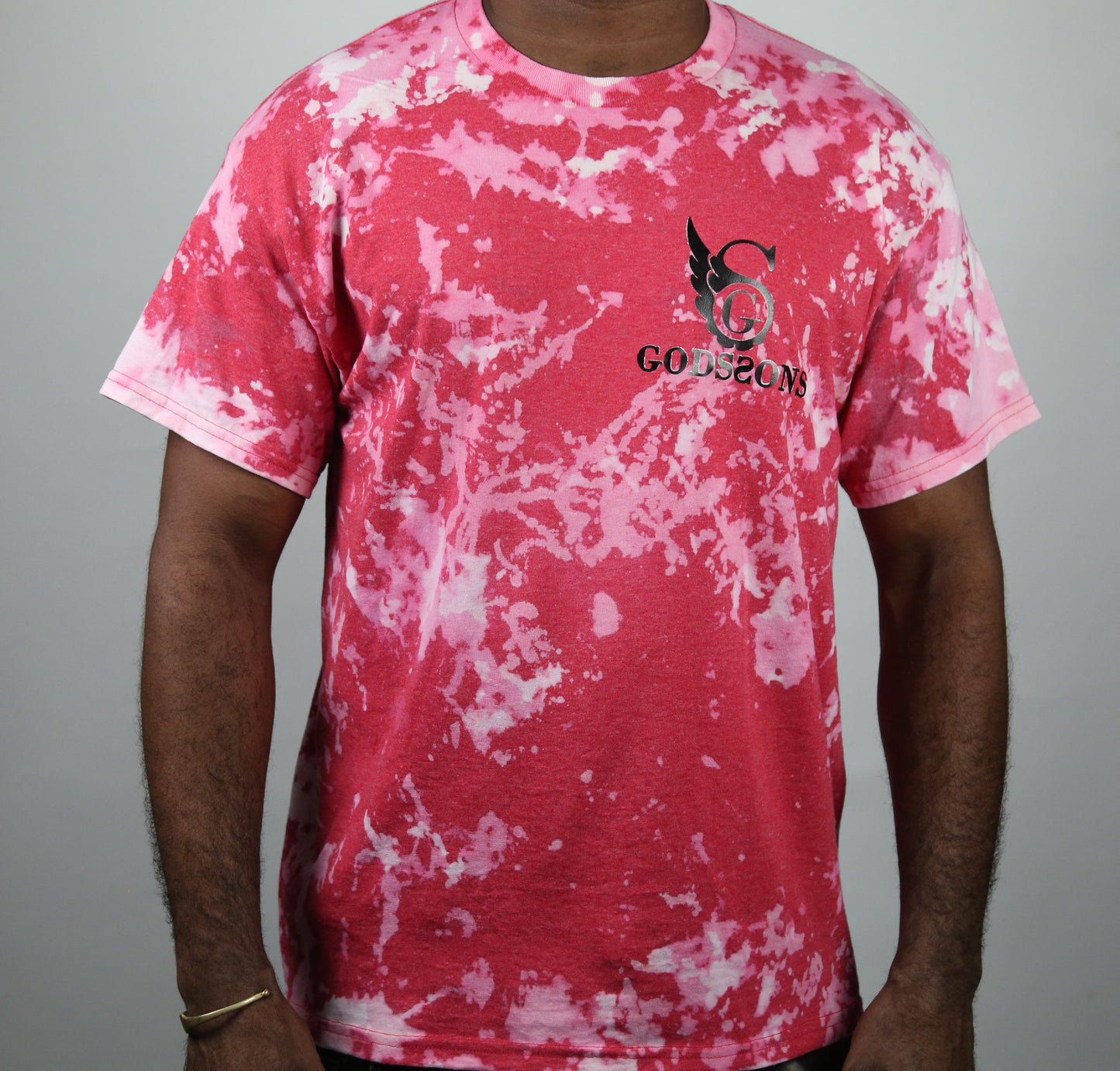 Fear the Lord" T-shirt -Red/Pink/White