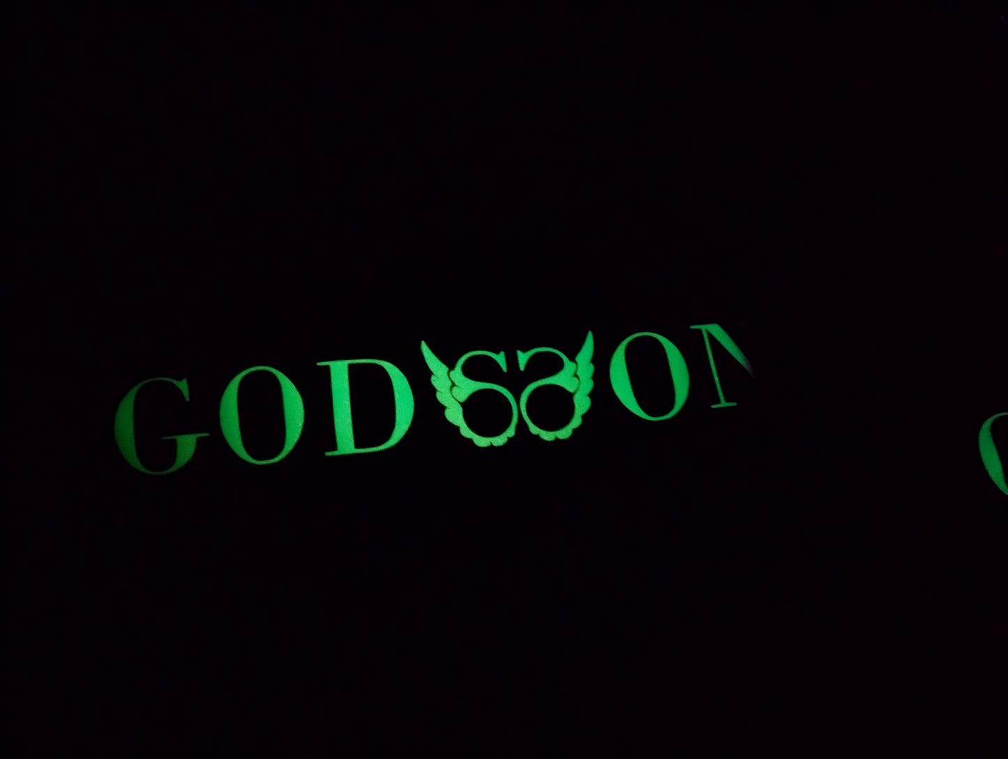 Godssons Classic Black w/White Glow in the Dark