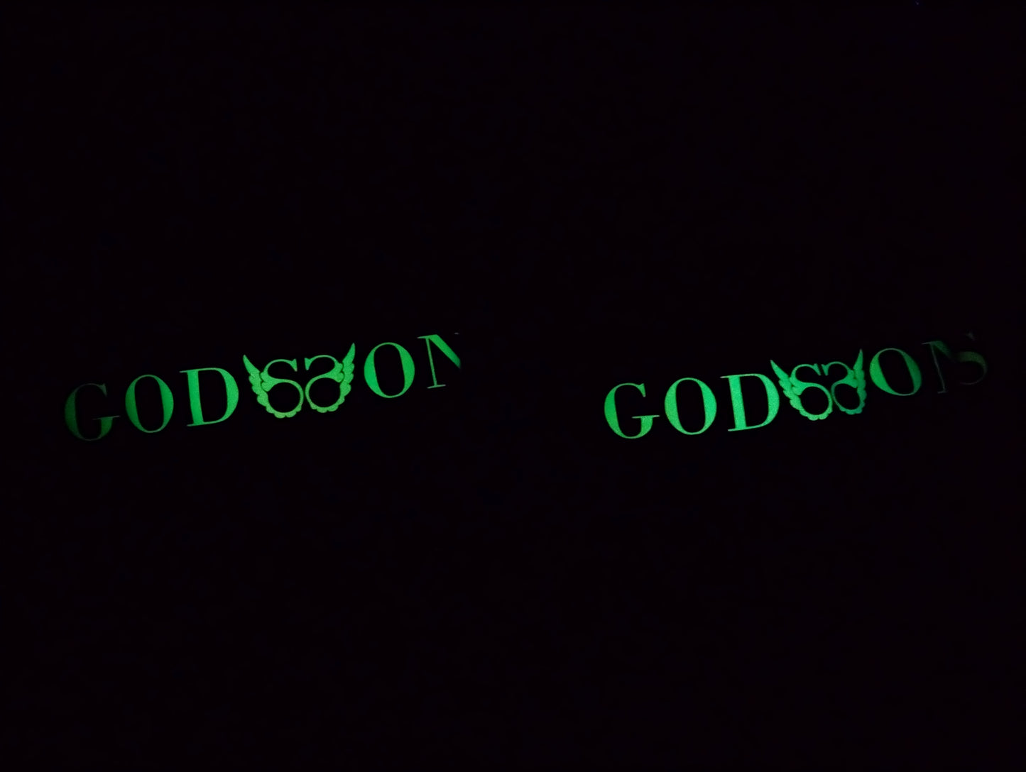 Godssons Classic Black w/White Glow in the Dark